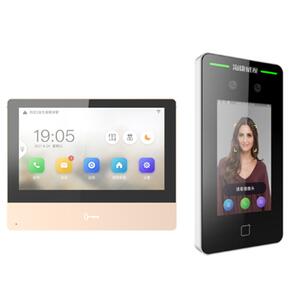 ?？等四樧R別考勤系統DS-K1T341M 別墅可視對講門禁